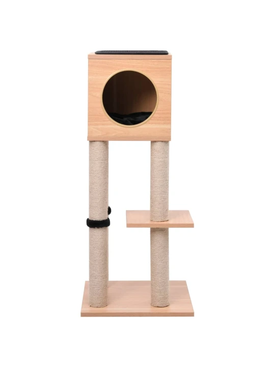 Draskyklė katėms su kilimėliu iš sizalio, 90cm