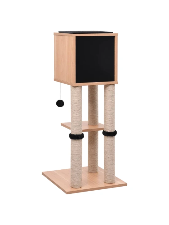 Draskyklė katėms su kilimėliu iš sizalio, 90cm