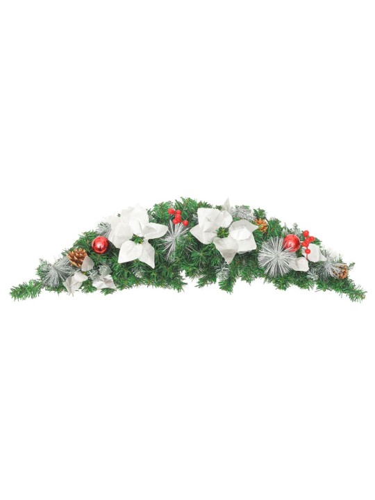 Kalėdinė arka su LED lemputėmis, žalios spalvos, 90cm, PVC