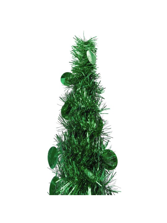 Išskleidžiama dirbtinė Kalėdų eglutė, žalia, 120cm, PET