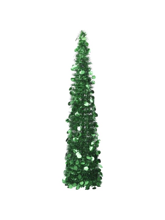 Išskleidžiama dirbtinė Kalėdų eglutė, žalia, 150cm, PET