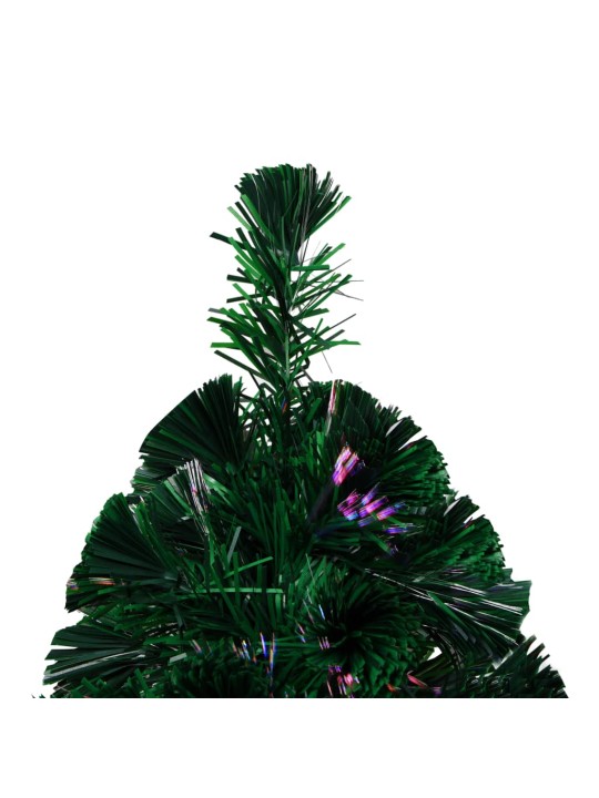 Dirbtinė Kalėdų eglutė su stovu, žalia, 120cm, optinis pluoštas
