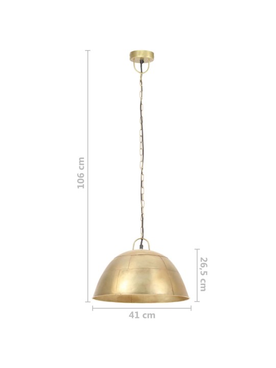 Pakabinamas šviestuvas, žalvario, 41cm, 25W, apskritas, E27