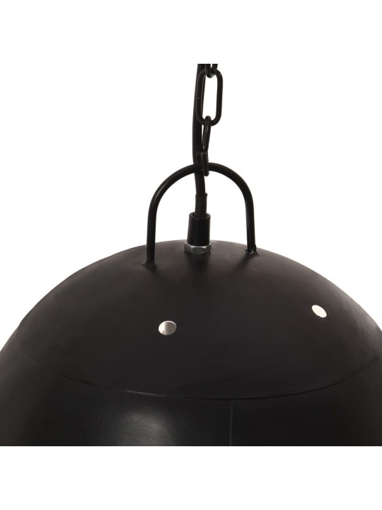 Pakabinamas šviestuvas, juodas, 42cm, 25W, apskritas, E27