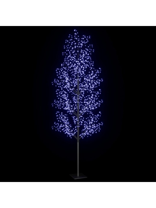 Kalėdinis medis su LED lemputėmis, 400cm, su vyšnių žiedais