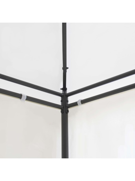 Pavėsinė, baltos spalvos, 600x298x270cm, 180g/m²
