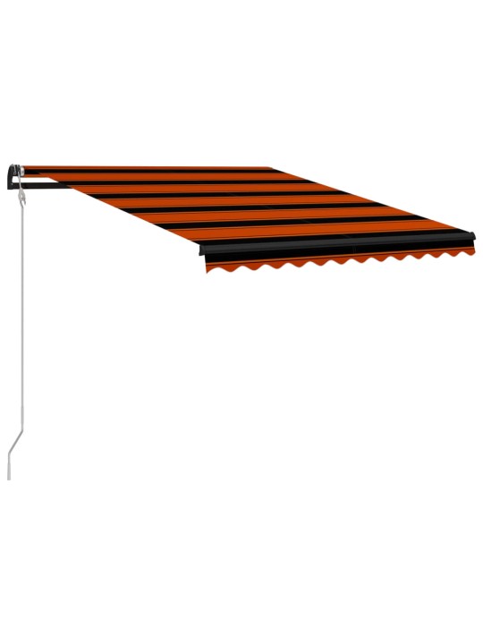 Automatinė ištraukiama markizė, oranžinė ir ruda, 350x250cm