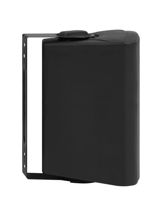 Prie sienos montuojami stereo garsiakalbiai, 2vnt., juodi, 100W