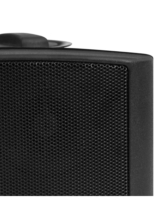 Prie sienos montuojami stereo garsiakalbiai, 2vnt., juodi, 100W