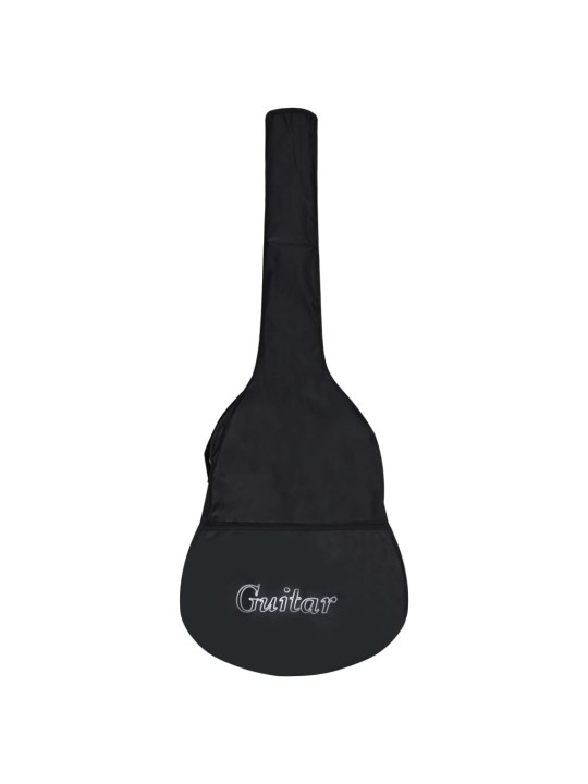Klasikinė gitara su dėklu pradedantiesiems, mėlyna, 4/4 39"