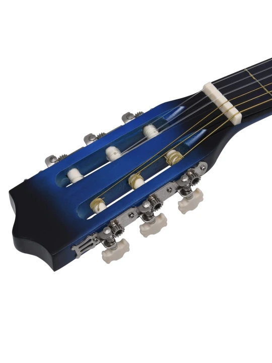 Klasikinė gitara su dėklu pradedantiesiems ir vaikams, 1/2 34"