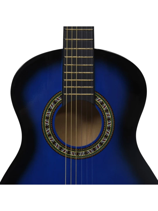 Klasikinė gitara su dėklu pradedantiesiems ir vaikams, 1/2 34"