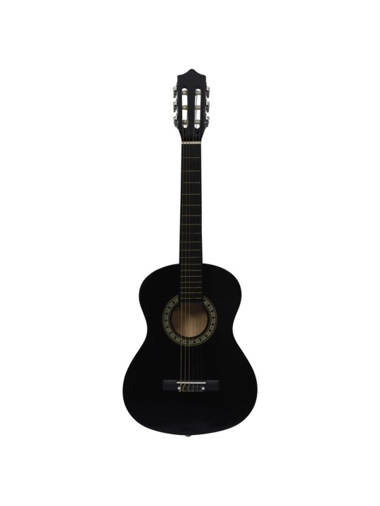 Klasikinė gitara su dėklu pradedantiesiems ir vaikams, 1/2 34"