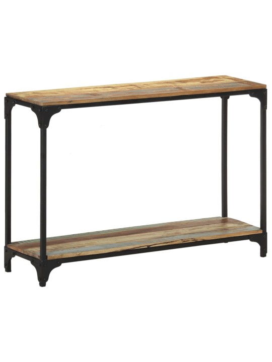 Konsolinis staliukas, 110x30x75cm, perdirbtos medienos masyvas