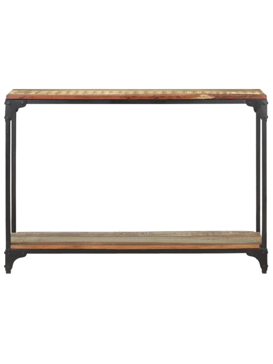 Konsolinis staliukas, 110x30x75cm, perdirbtos medienos masyvas