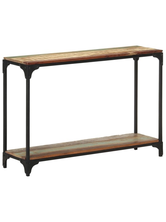Konsolinis staliukas, 110x30x75cm, perdirbtos medienos masyvas