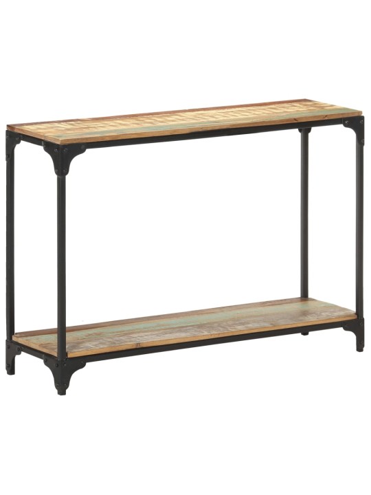 Konsolinis staliukas, 110x30x75cm, perdirbtos medienos masyvas