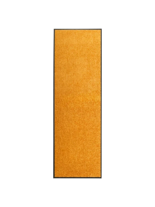 Durų kilimėlis, oranžinės spalvos, 60x180cm, plaunamas
