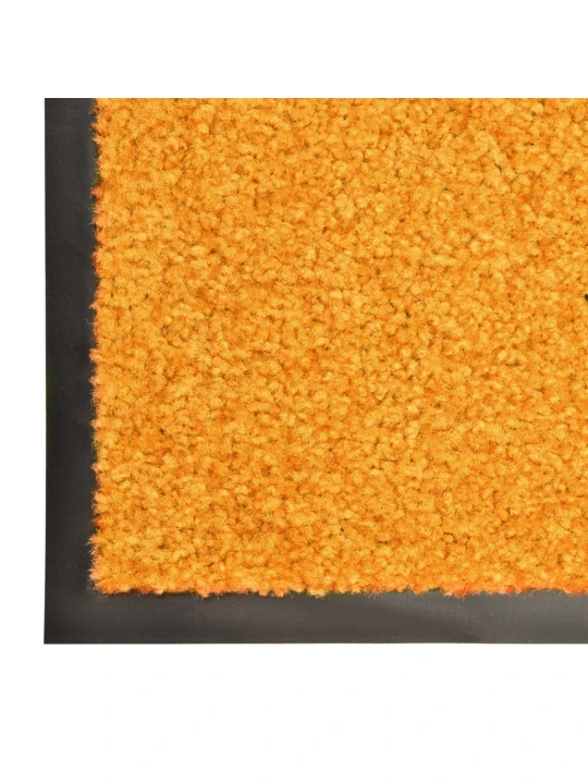 Durų kilimėlis, oranžinės spalvos, 60x180cm, plaunamas