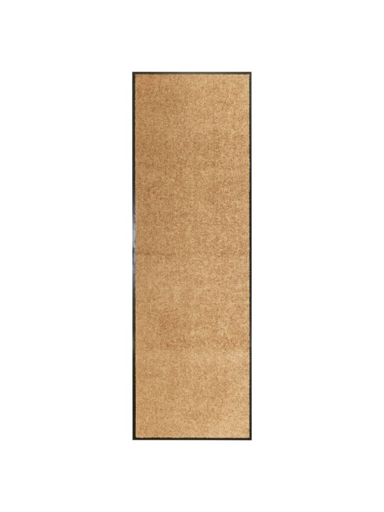 Durų kilimėlis, kreminės spalvos, 60x180cm, plaunamas