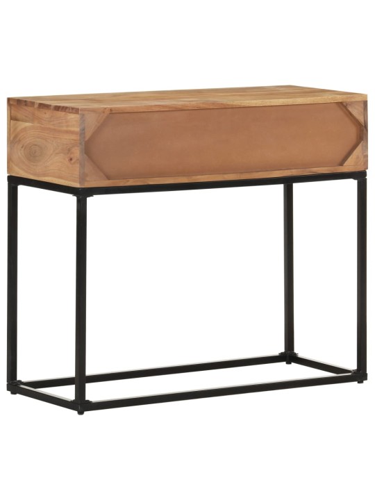 Konsolinis staliukas, 90x35x76cm, akacijos medienos masyvas