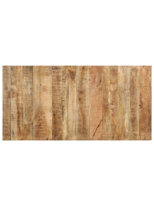 Valgomojo stalas, 160x80x76cm, neapdorota mango mediena