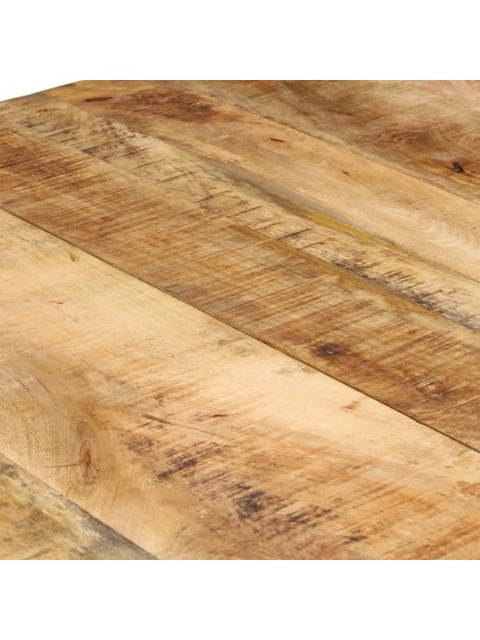Valgomojo stalas, 160x80x76cm, neapdorota mango mediena
