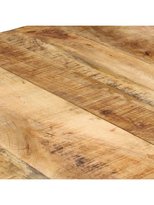 Valgomojo stalas, 220x100x76cm, neapdorota mango mediena
