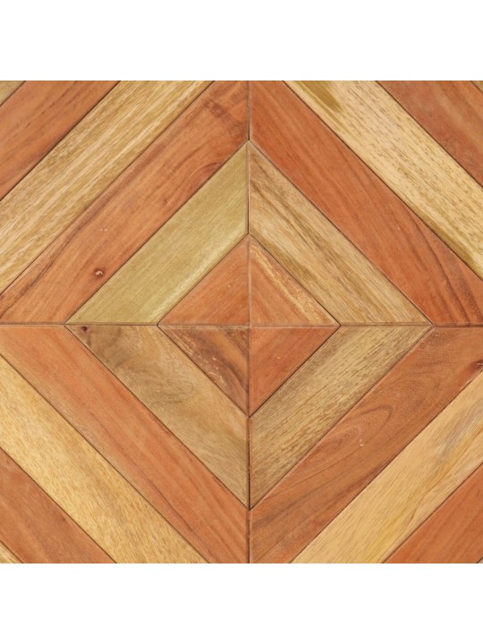 Valgomojo stalas, 120x60x76cm, akacija ir mango mediena
