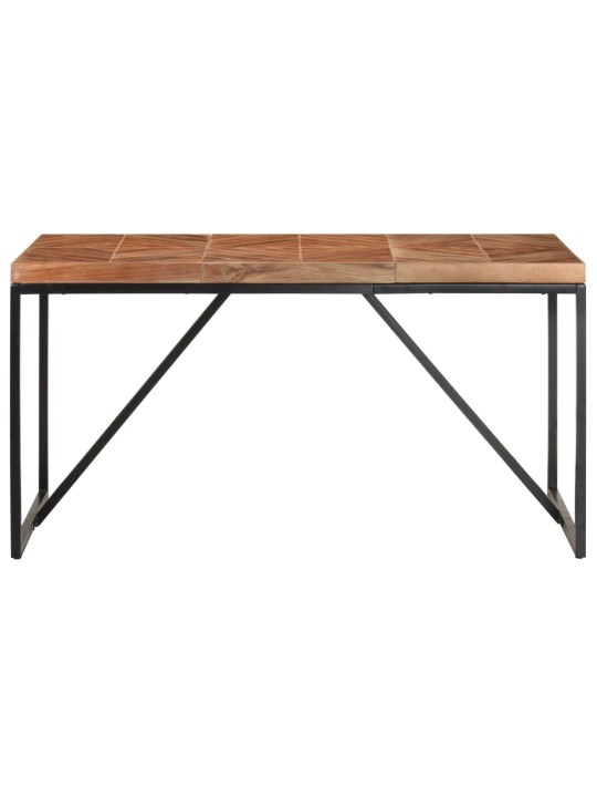 Valgomojo stalas, 140x70x76cm, akacija ir mango mediena