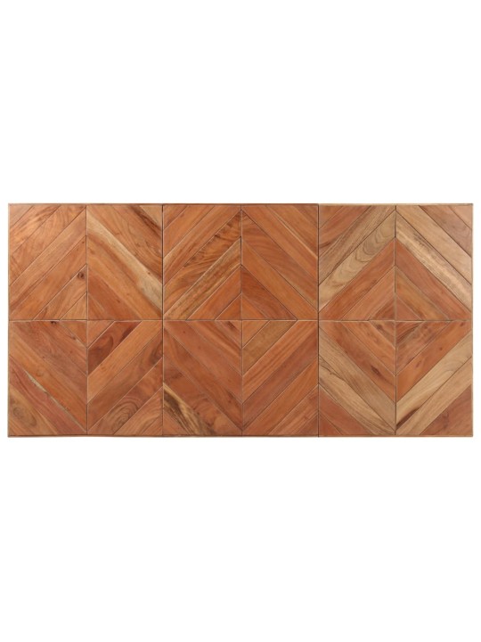 Valgomojo stalas, 140x70x76cm, akacija ir mango mediena