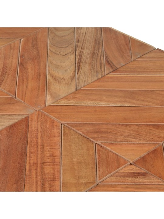 Valgomojo stalas, 140x70x76cm, akacija ir mango mediena