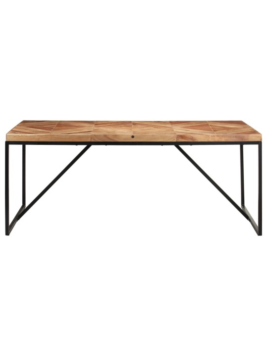 Valgomojo stalas, 180x90x76cm, akacija ir mango mediena
