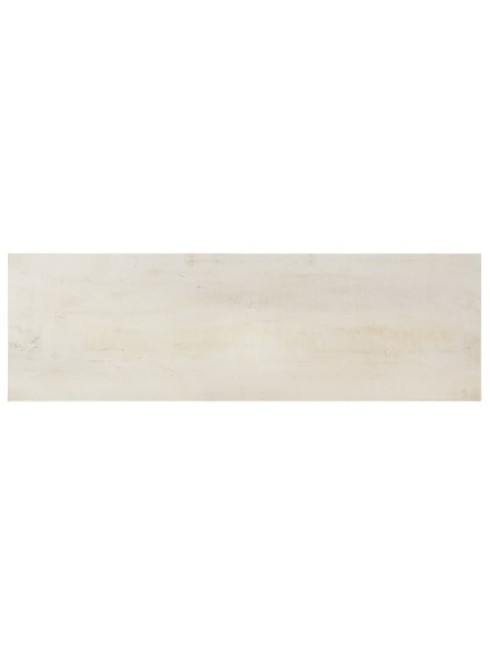 Konsolinis staliukas, baltas, 115x35x77cm, mango mediena