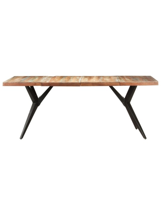 Valgomojo stalas, 200x90x76cm, perdirbtos medienos masyvas
