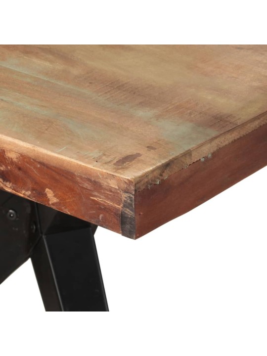 Valgomojo stalas, 200x90x76cm, perdirbtos medienos masyvas