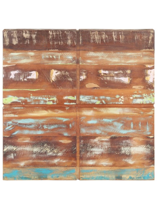 Kavos staliukas, 80x80x28cm, perdirbtos medienos masyvas
