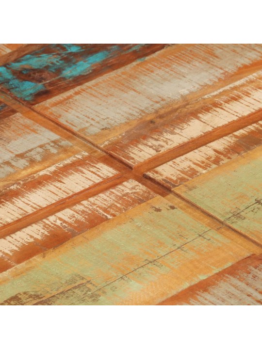 Kavos staliukas, 80x80x28cm, perdirbtos medienos masyvas
