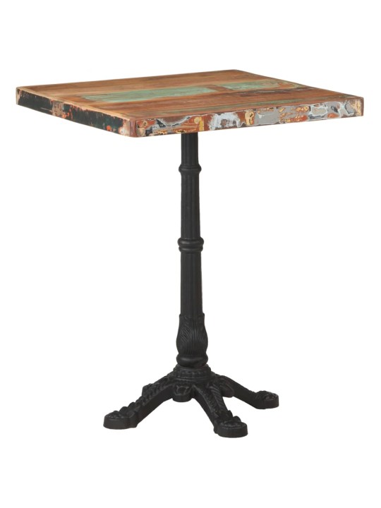 Bistro staliukas, 60x60x76cm, perdirbtos medienos masyvas