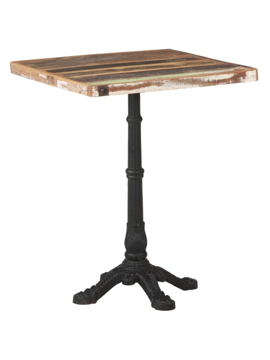 Bistro staliukas, 60x60x76cm, perdirbtos medienos masyvas