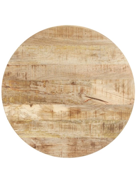 Bistro staliukas, skersmuo 60x76cm, neapdorota mango mediena