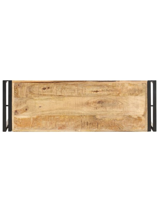 Konsolinis staliukas, 90x30x75cm, neapdorota mango mediena