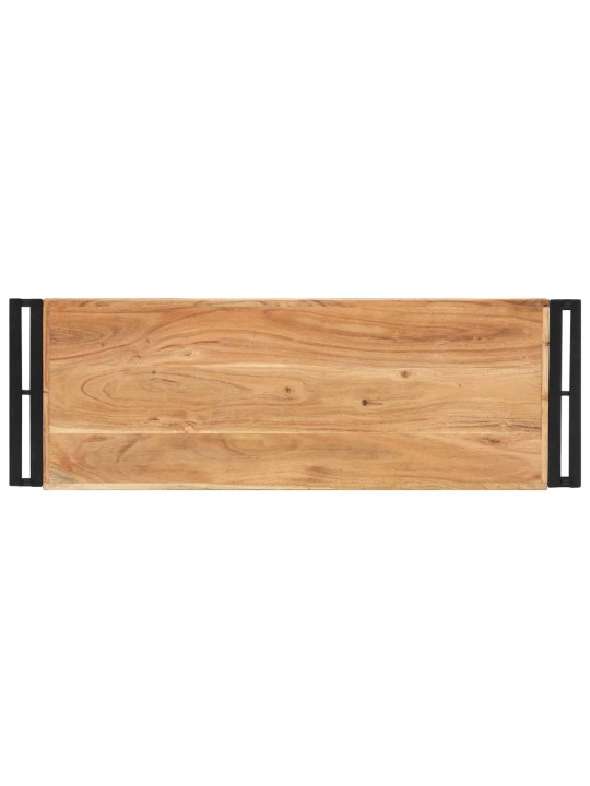 Konsolinis staliukas, 90x30x75cm, akacijos medienos masyvas