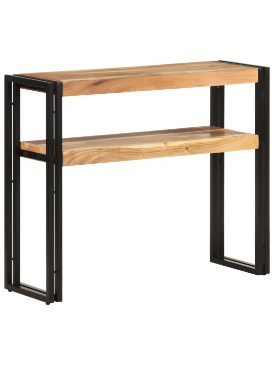 Konsolinis staliukas, 90x30x75cm, akacijos medienos masyvas