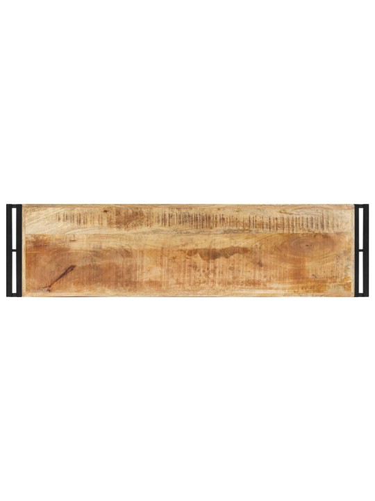 Konsolinis staliukas, 120x30x75cm, neapdorota mango mediena