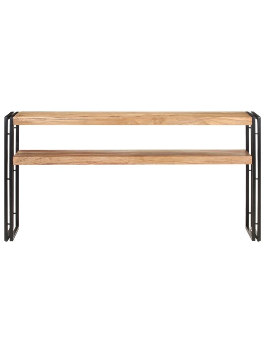 Konsolinis staliukas, 150x30x75cm, akacijos medienos masyvas