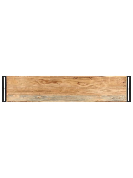 Konsolinis staliukas, 150x30x75cm, akacijos medienos masyvas
