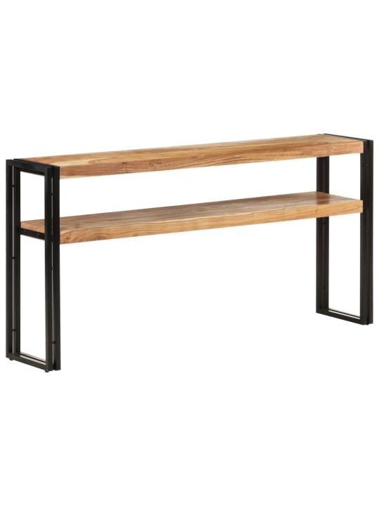 Konsolinis staliukas, 150x30x75cm, akacijos medienos masyvas