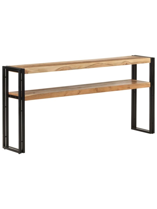 Konsolinis staliukas, 150x30x75cm, akacijos medienos masyvas