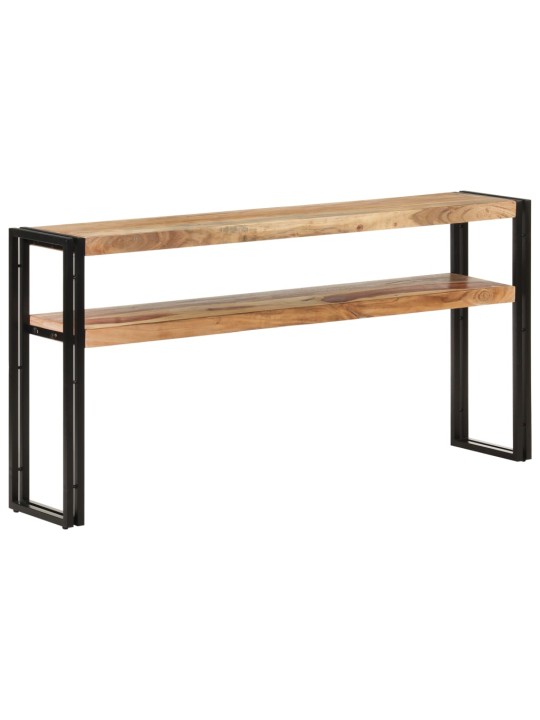 Konsolinis staliukas, 150x30x75cm, akacijos medienos masyvas